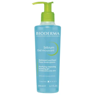 Bioderma Sebium Gel Moussant Nettoyant Purifiant 200Ml