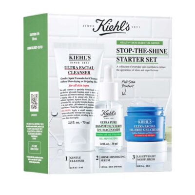 Kiehl’s Stop The Shine Starter Set – Coffret special peau grasse
