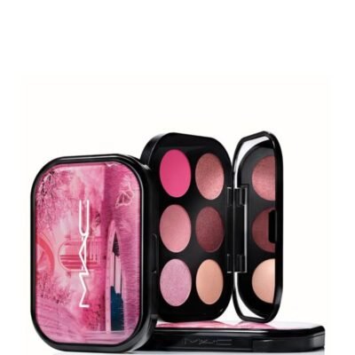 Mac Connect In Colour Palette Fard a Paupiere Rose Lens