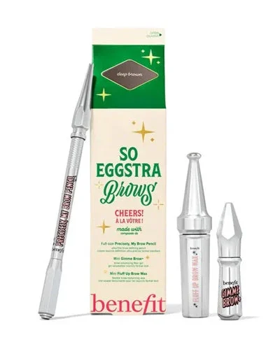 Benefit Benefit Cosmetics So Eggstra Brows Set Shade 4