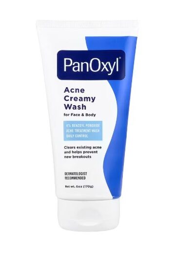 PanOxyl Acne Creamy Wash Peroxyde de Benzoyle 4%