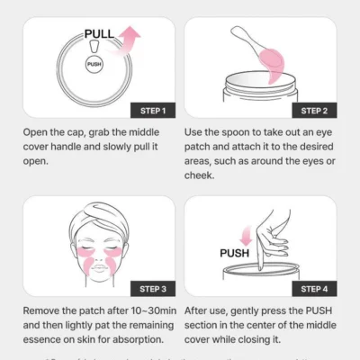 Cosrx The Peptide Collagen Hydrogel Eye Patch 60 patches