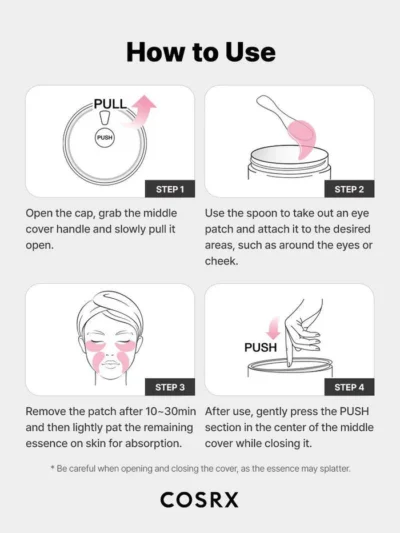 Cosrx The Peptide Collagen Hydrogel Eye Patch 60 patches