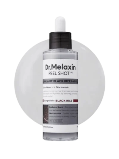 Dr.Melaxin Peel Shot Exfoliant Black Rice Ampoule 80ml