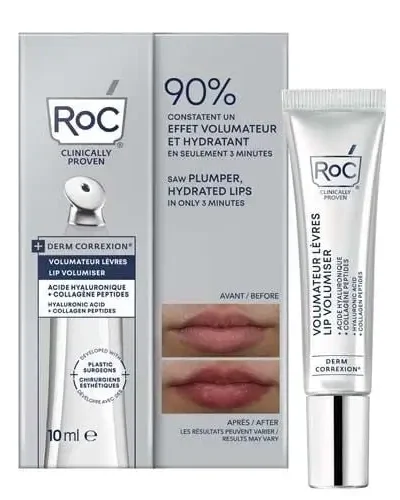 RoC Lip Volumizer + Pro-Collagen Peptide – Soin Repulpant Lèvres 10 ml