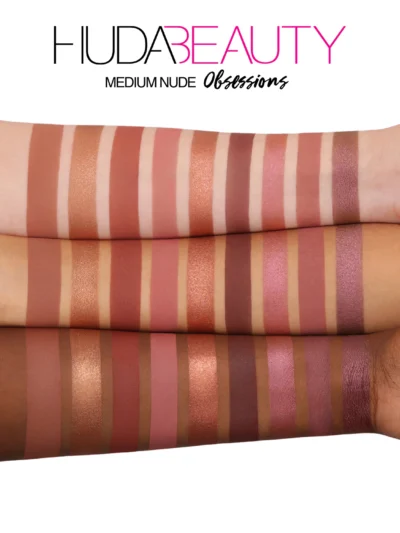 HUDA BEAUTY Nude Obsessions Medium  – Palette de 9 ombres à paupières