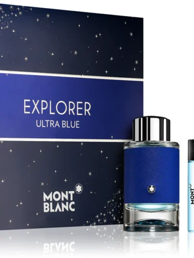 Montblanc Explorer Ultra Blue Coffret Cadeau 3PCS