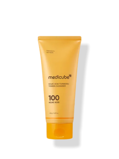 Medicube Kojic Acid Turmeric Toning Cleanser 120g