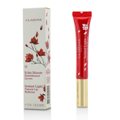 Clarins Eclat Minute Instant Light Natural Lip Perfector – # 12 Red Shimmer 12ml