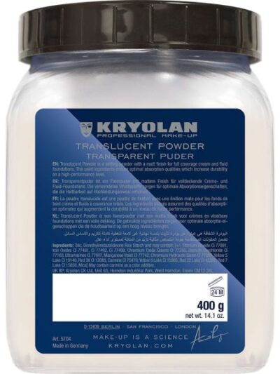 Kryolan Poudre Libre Transparente tl11 400g