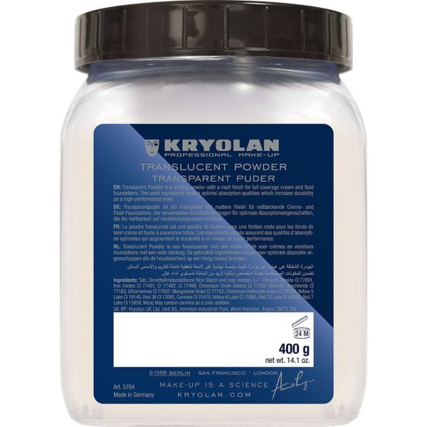 Kryolan Poudre Libre Transparente tl11 400g