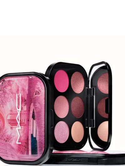 Mac Connect In Colour Palette Fard a Paupiere Rose Lens