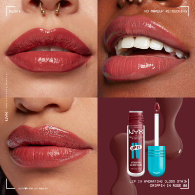 NYX – LIP IV Encre à Lèvres 08 DRIPPIN’ IN ROSE
