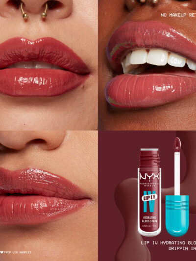 NYX – LIP IV Encre à Lèvres 08 DRIPPIN’ IN ROSE