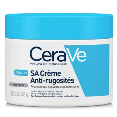 CeraVe – SA Smoothing Cream Moisturiser Crème Anti-Rugosités à l’Acide Salicylique 340gr