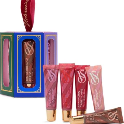 Victoria’s Secret Lip Gloss Gift Set, Flavor Favorites 5pcs