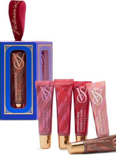 Victoria’s Secret Lip Gloss Gift Set, Flavor Favorites 5pcs