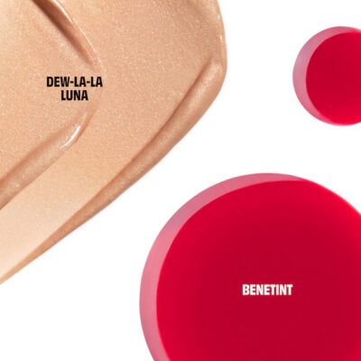 BENEFIT COSMETICS
Dew the Benetint – Coffret Highlighter & Blush liquide joues et lèvres