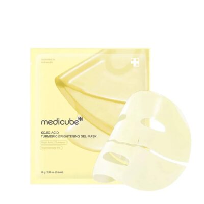 Medicube
KOJIC ACID TUMERIC BRIGHTENING GEL MASK – Masque visage (Unité)