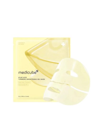 Medicube
KOJIC ACID TUMERIC BRIGHTENING GEL MASK – Masque visage (Unité)
