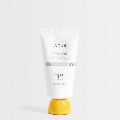 ANUA – Mineral Weightless Finish Sunscreen Spf50+ 50ml