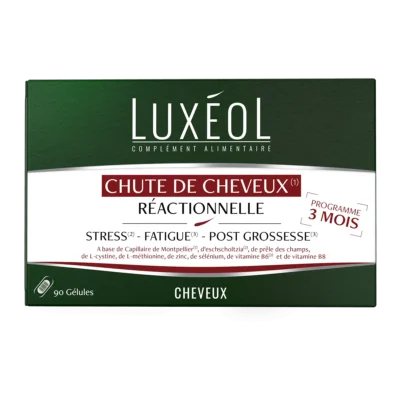LUXEOL – Chute De Cheveux 90 Gélules