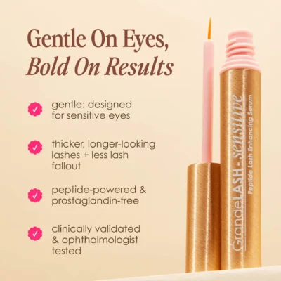 Grande Cosmetics  GrandeLASH – Sensitive Peptide Lash Enhancing Serum 4ML