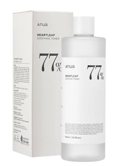 Anua Heartleaf 77% Soothing Toner 500Ml