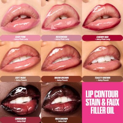 HUDA BEAUTY-Lip Contour Lip Stain Toasty Brown
