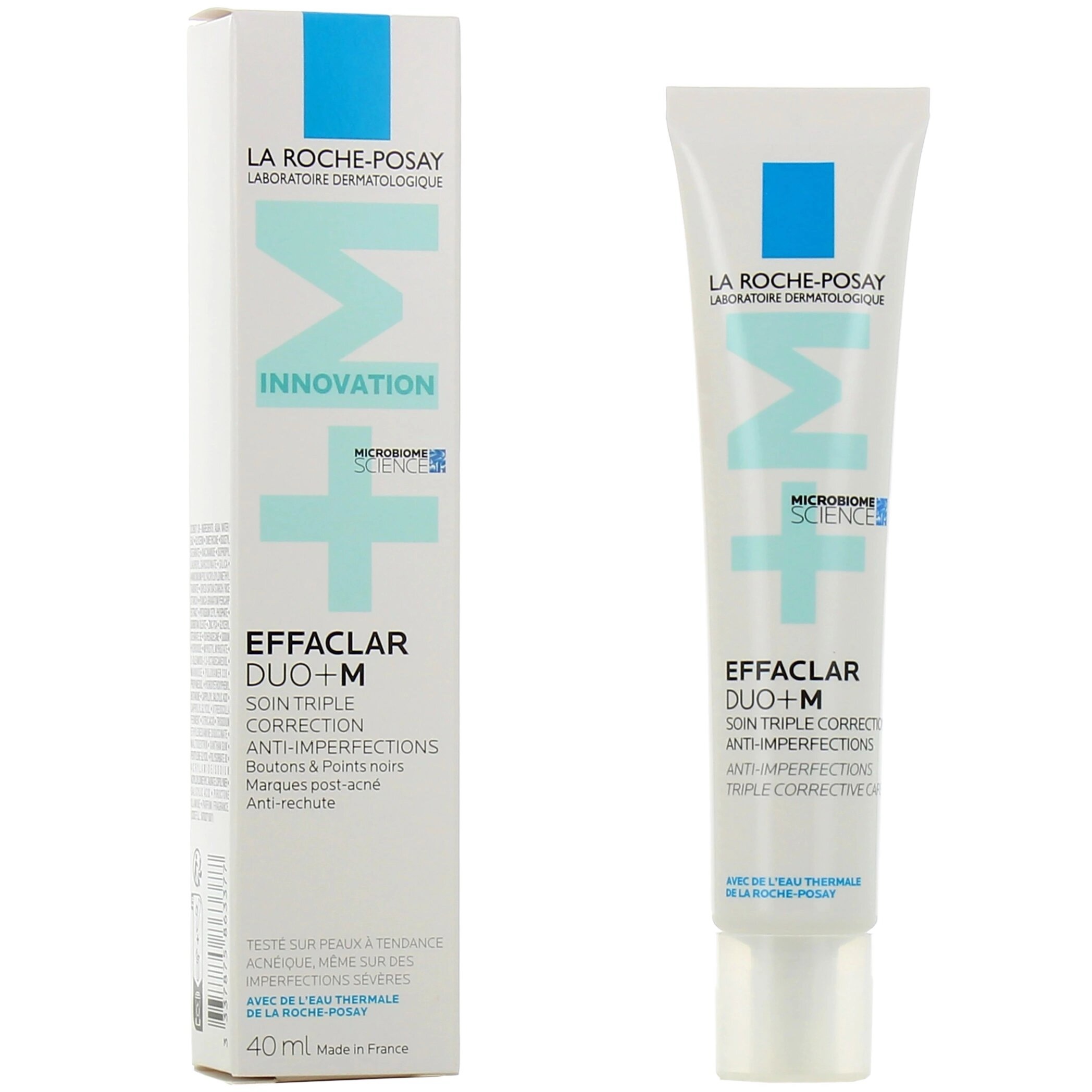 La roche posay - EFFACLAR DUO+M SOIN TRIPLE CORRECTION ANTI-IMPERFECTIONS