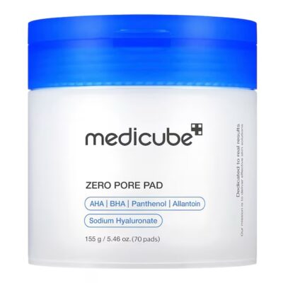MEDICUBE
Zero Pore Pad 2.0 – Pads visage exfoliant