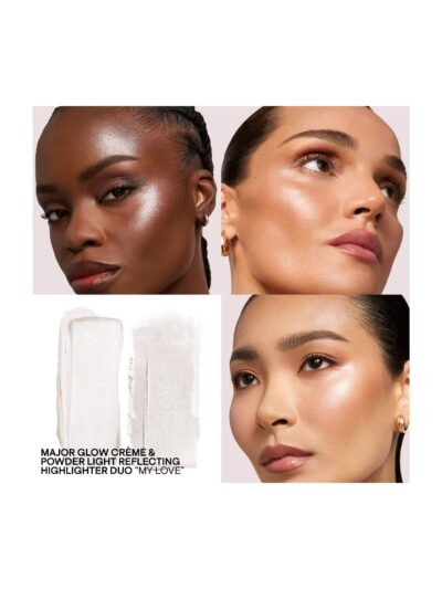 Patrick Ta – Major Glow Crème & Powder Light Reflecting Translucent Highlighter Duo MY LOVE