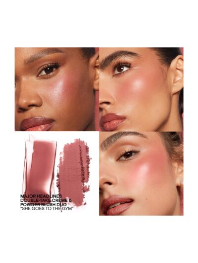 Patrick Ta – Blush  Double-Take Crème & Powder Fard à Joues She Goes To The Gym