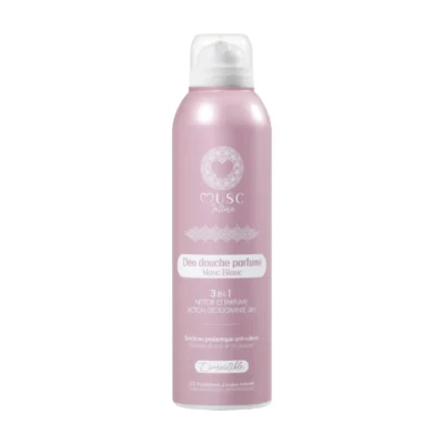 Musc Intime – Mousse de douche  L’Irrésistible  Musc Blanc  200 ml