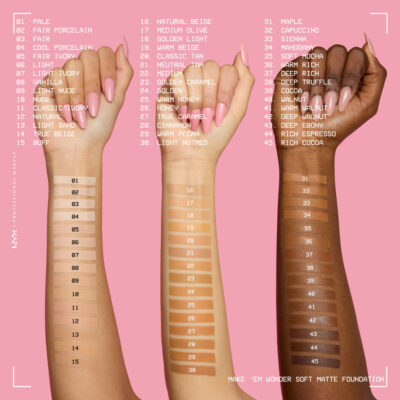 Nyx – Fond de Teint Make ‘Em Wonder