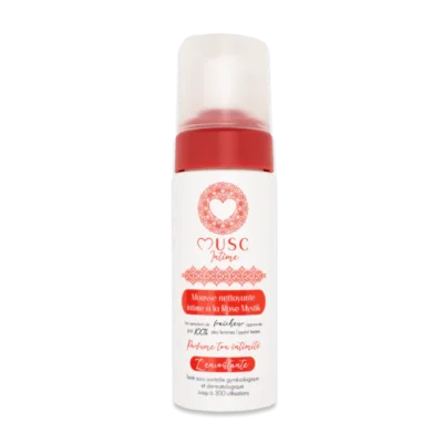 Musc Intime – Mousse nettoyante Intime Rose Mystik – l’Envoûtante 150ML