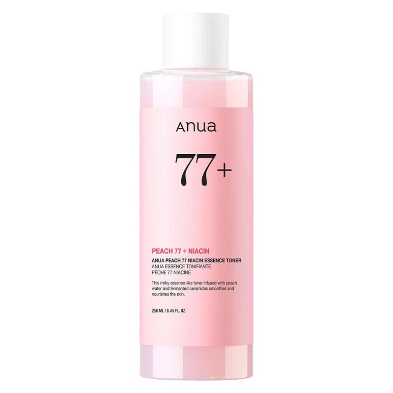 Anua
Peach 77% Niacin Essence Toner 250ml