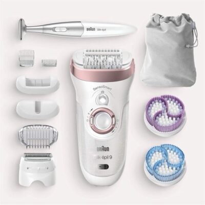 Braun Épilateur Humide Et Sec 4En1 Avec Technologie SensoSmart Silk-épil 9 SES9-980