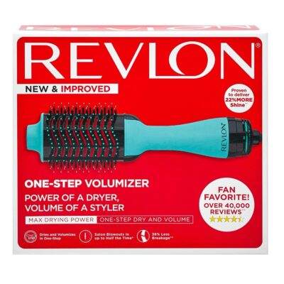 Revlon – Brosse coiffante Revlon One Step Mint Vert