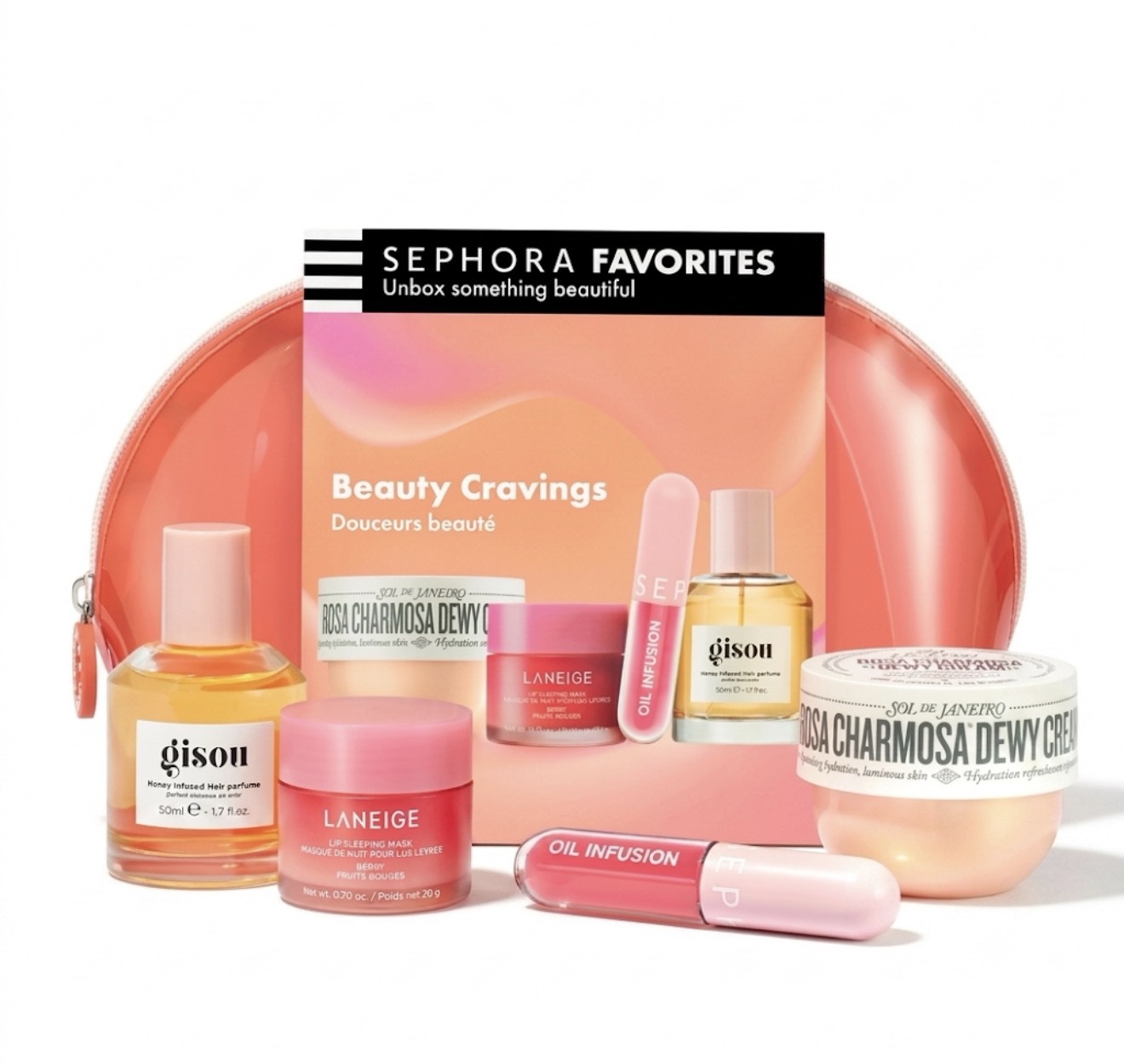 SEPHORA FAVORITES - BEAUTY CRAVINGS SET 4pcs