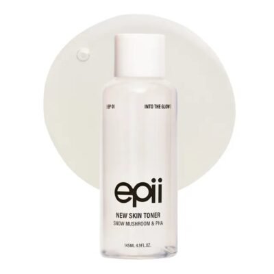 Epii – New Skin Toner Snow Mushroom & PHA – Tonique exfoliant